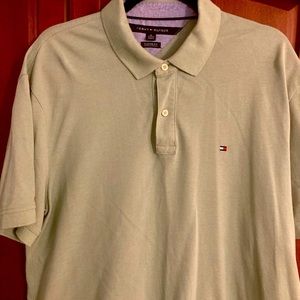 Tommy Hilfiger cotton polo - light green - XL